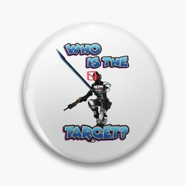 Item preview, Zer0 The Assassin Who Is The Target? Borderlands designed and sold by ProjectX23.