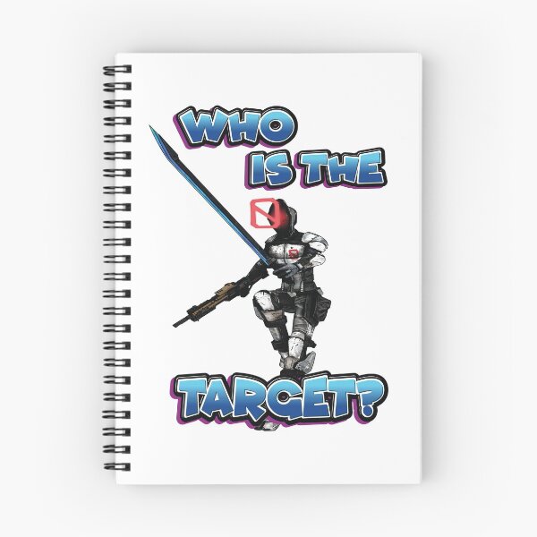 Item preview, Zer0 The Assassin Who Is The Target? Borderlands designed and sold by ProjectX23.