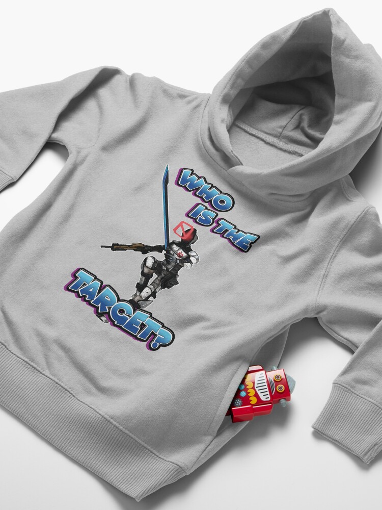 Alternate view of Zer0 The Assassin Who Is The Target? Borderlands Toddler Pullover Hoodie