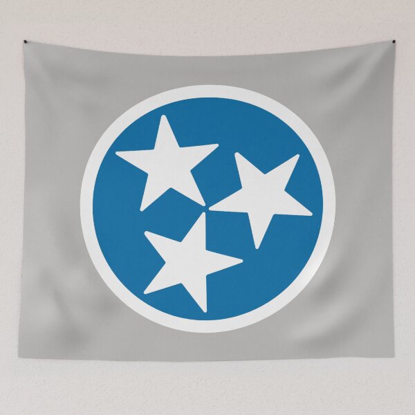 Item preview, Blue & White Tri-Star designed and sold by tennessee-carly.