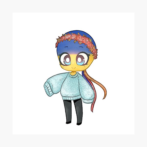 Item preview, Countryhumans ukraine cute chibi designed and sold by CandyZONE.