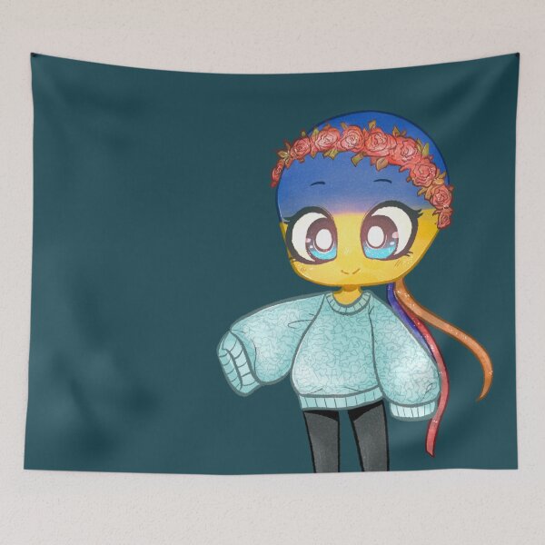 Item preview, Countryhumans ukraine cute chibi designed and sold by CandyZONE.