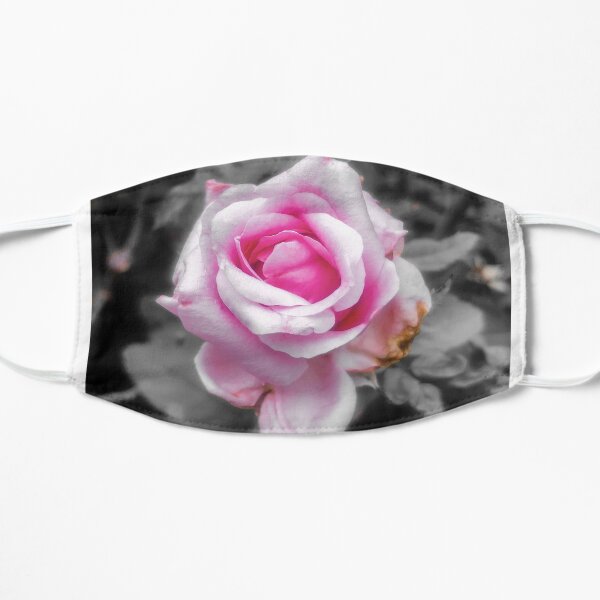 Color Pop Pink Rose Mask