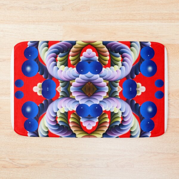 Item preview, 3d lines candy babbles on red backgrounds designed and sold by jotcar.