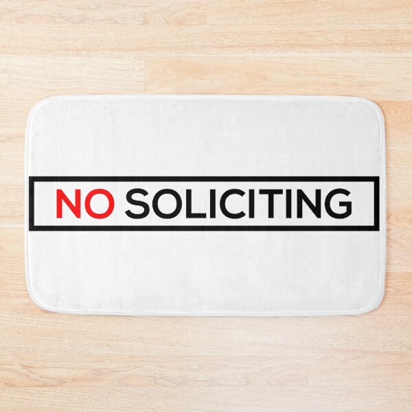 Item preview, No Soliciting designed and sold by Corbitron.
