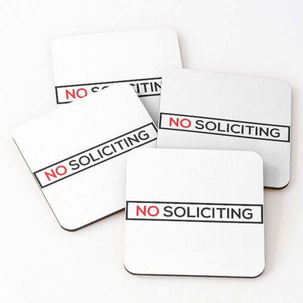 Item preview, No Soliciting designed and sold by Corbitron.