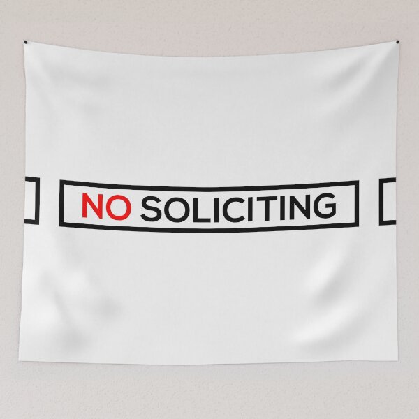 Item preview, No Soliciting designed and sold by Corbitron.