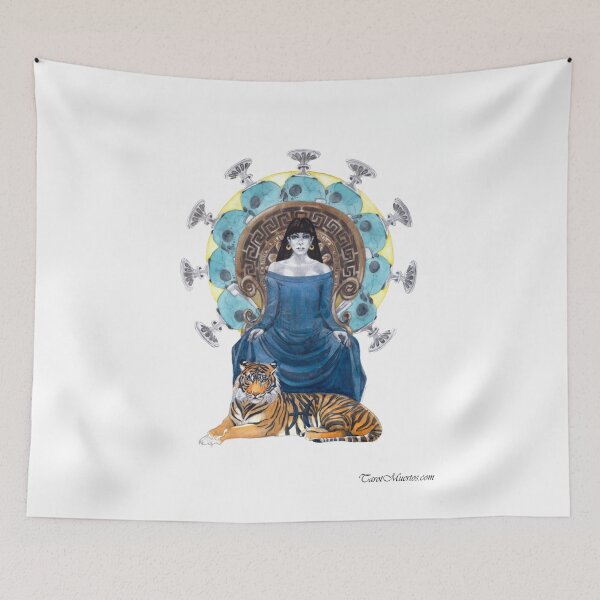 Item preview, Nine of Grails - Nueve de Grails designed and sold by tarotmuertos.