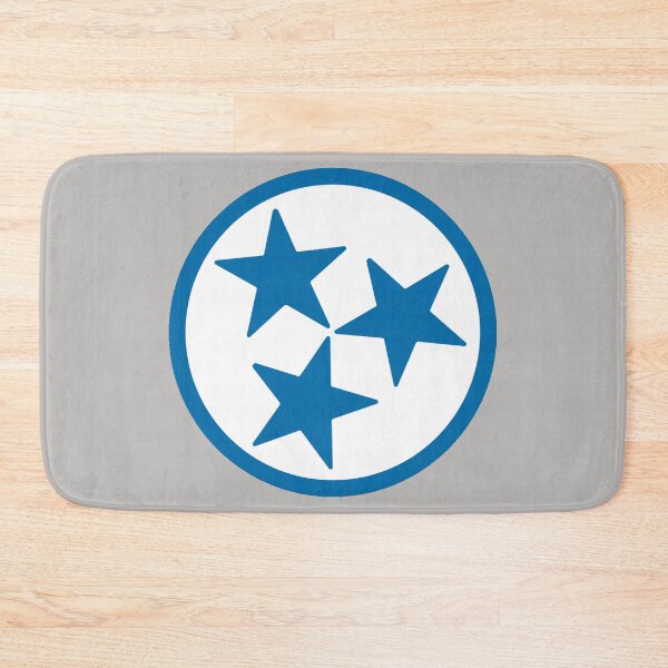 Item preview, White & Blue Tri-Star designed and sold by tennessee-carly.