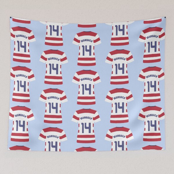 Item preview, 2012 Waldo Abby Wambach Jersey Back designed and sold by mappsart.