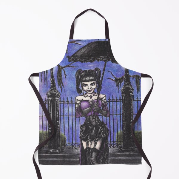 Item preview, Midnight Stroll Goth Girl designed and sold by gothscifigirl.