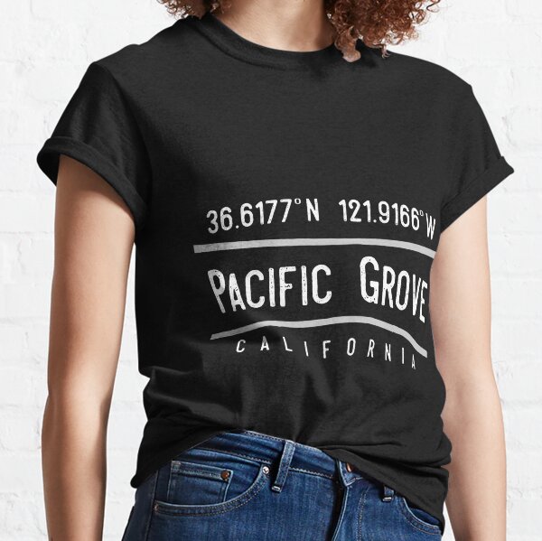 Pacific Grove, CA Coordinates Classic T-Shirt