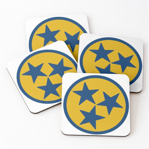 Item preview, Gold & Navy Tri-Star designed and sold by tennessee-carly.
