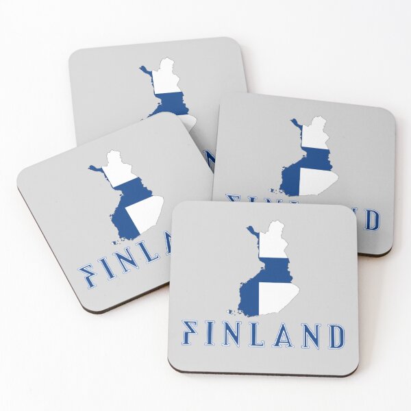 Item preview, Finnish Flag Of Finland Country Outline designed and sold by JG0024.
