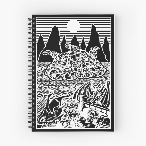 Item preview, The Peaks of Throk designed and sold by Hypnogoria.