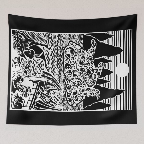 Item preview, The Peaks of Throk designed and sold by Hypnogoria.
