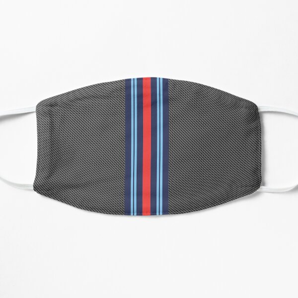 lignes de course martini sur fibre de carbone Masque sans plis