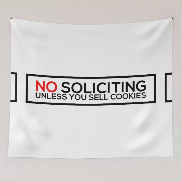Item preview, No Soliciting designed and sold by Corbitron.