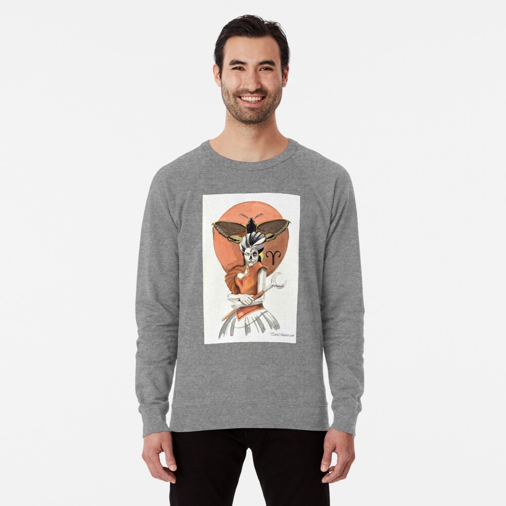 Item preview, Lightweight Sweatshirt designed and sold by tarotmuertos.