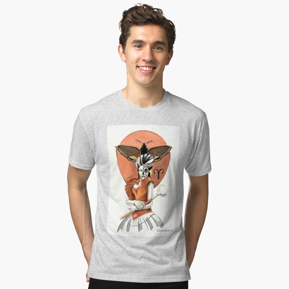 Item preview, Tri-blend T-Shirt designed and sold by tarotmuertos.