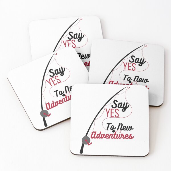 Item preview, Say Yes to new Adventures, let s go Fishing designed and sold by AmazingEcraft.