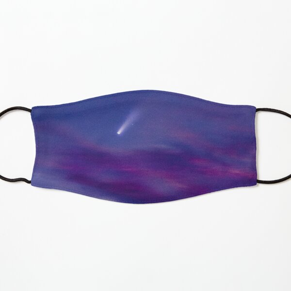 Neowise Over Granite Mountain Kids Mask