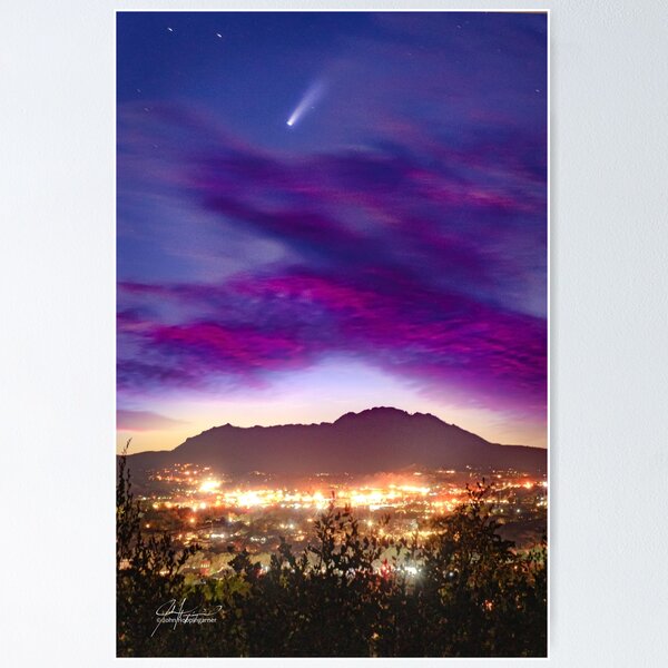Item preview, Neowise Over Granite Mountain designed and sold by John Hoopingarner.