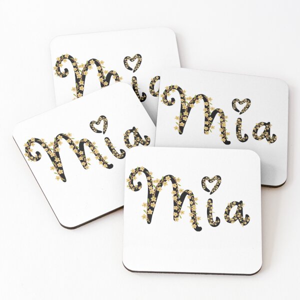 Item preview, Mia name designed and sold by ghadirjo.