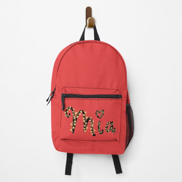 Mia name Backpack