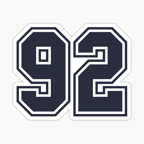 Varsity Numbers 0-9 Svg Cut File | Sports Jersey Numbers | Baseball,  Football, Basketball Shirt