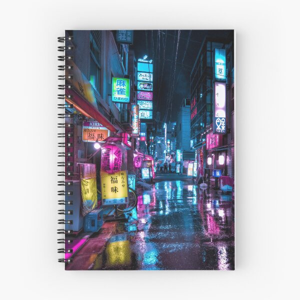 Item preview, Vibraciones ciberpunk de Neo Tokyo Vertical designed and sold by TokyoLuv.
