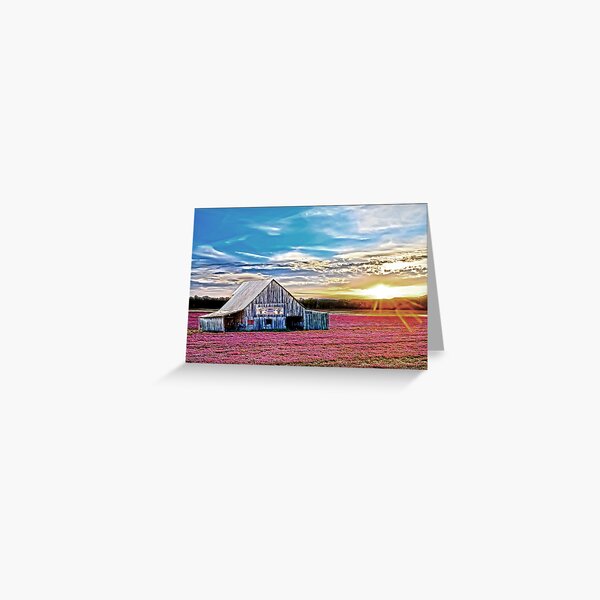 Item preview, colorful grapette soda Farm at sunset  designed and sold by Randy Branham.