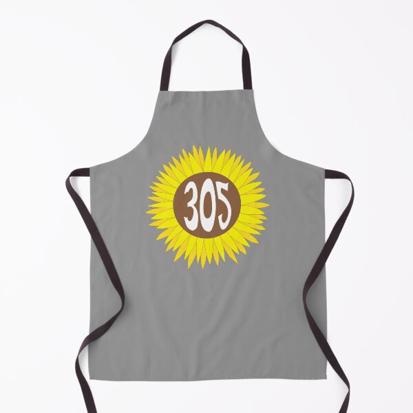 Item preview, Hand Drawn Florida Sunflower 305 Area Code designed and sold by itsrturn.