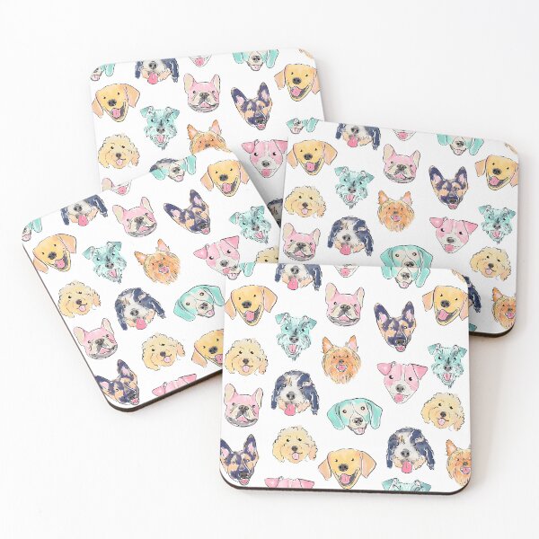 Item preview, Colorful Dogs designed and sold by REReynoldsArt.