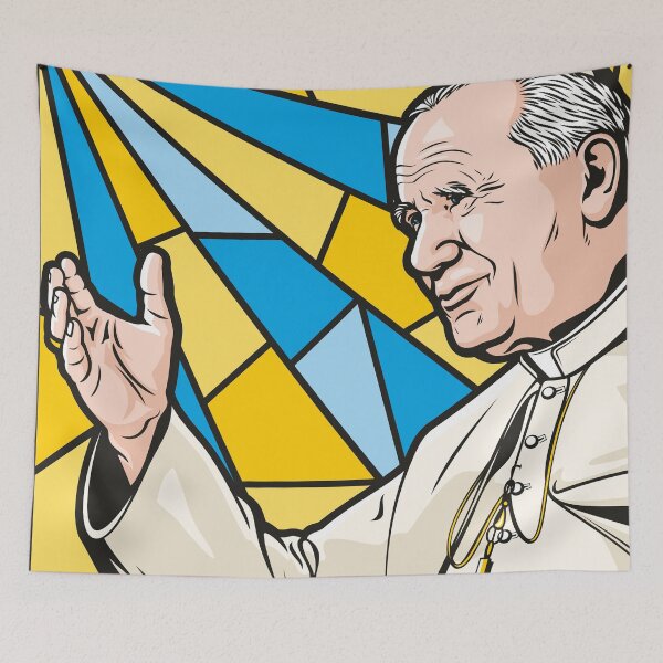 Item preview, Pope John Paul II designed and sold by jamieleeart.