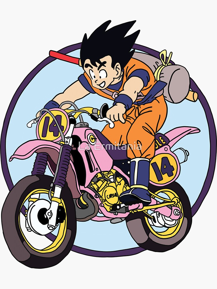 Figurine Dragonball Goku et Bulma en Moto 8cm M6 - Jeux - Jouets