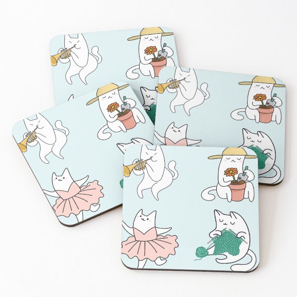 Item preview, Hobby Cats designed and sold by little  ochre.