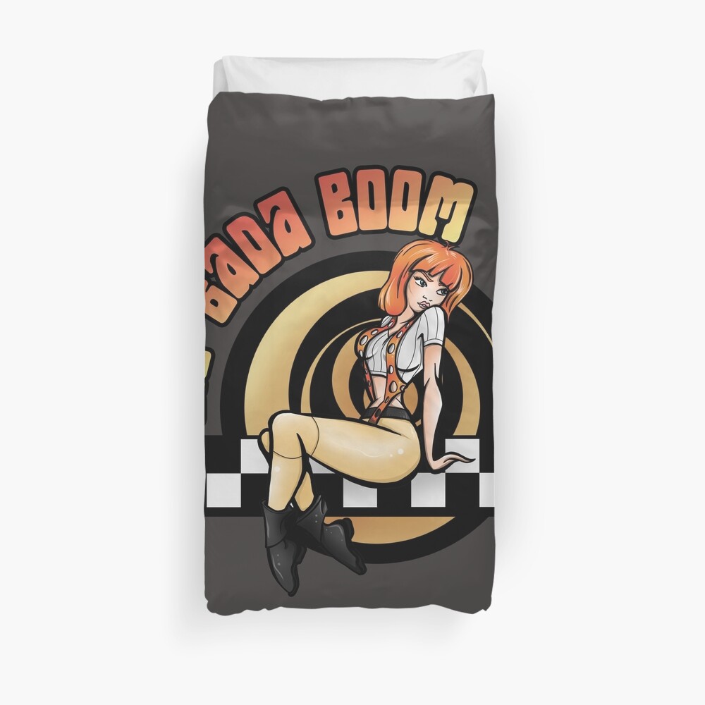 Big Bada BOOM! Duvet Cover