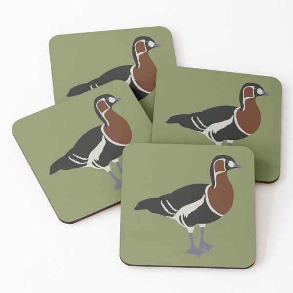 Item preview, Red-breasted Goose portrait designed and sold by GeoCreate.