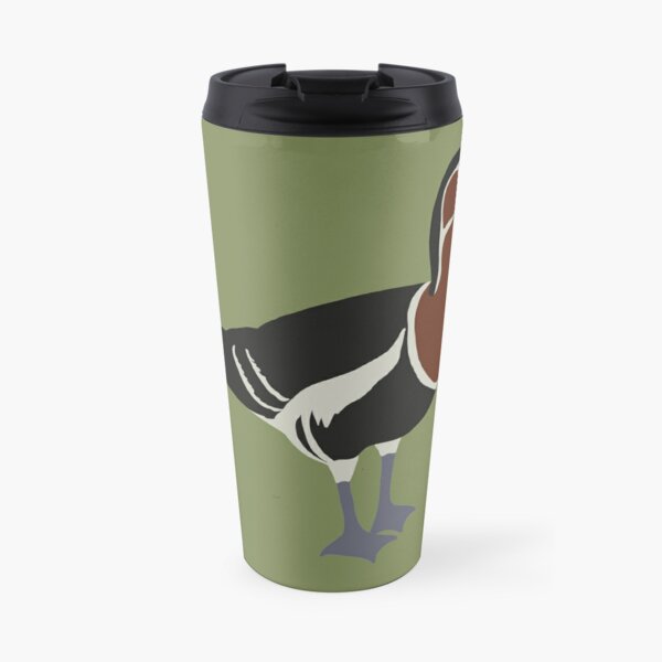 Red-breasted Goose portrait Travel Mug