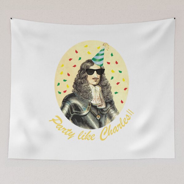 Item preview, Party like Charles II designed and sold by Limitless Equality ..