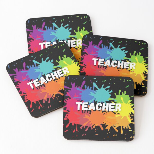 Item preview, Teacher Paint Splatter designed and sold by Sara Burgess.