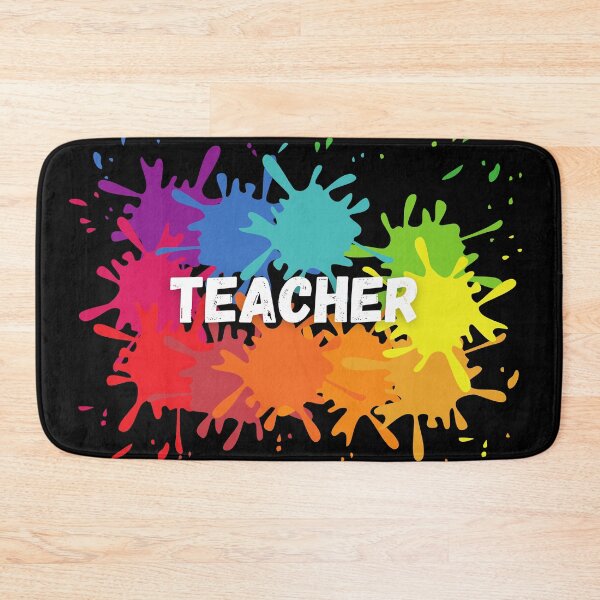 Item preview, Teacher Paint Splatter designed and sold by Sara Burgess.