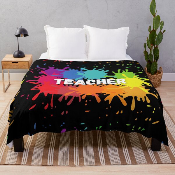 Item preview, Teacher Paint Splatter designed and sold by Sara Burgess.