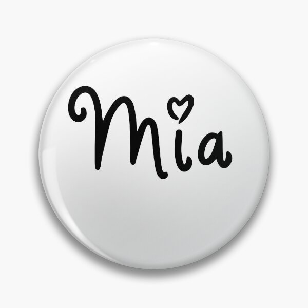 Item preview, Mia name designed and sold by ghadirjo.
