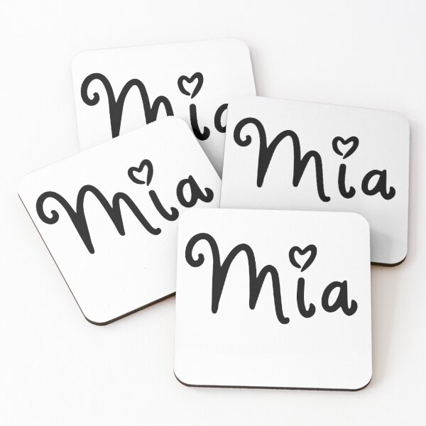 Item preview, Mia name designed and sold by ghadirjo.