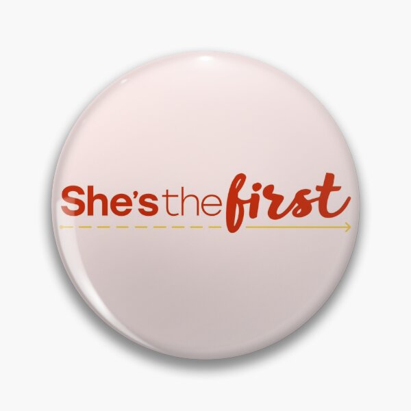 Item preview, She's The First- red/gold designed and sold by sticker-snakes.