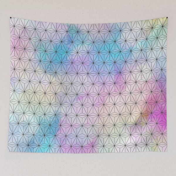 Item preview, Spaceship Earth Pattern Watercolor designed and sold by FandomTrading.