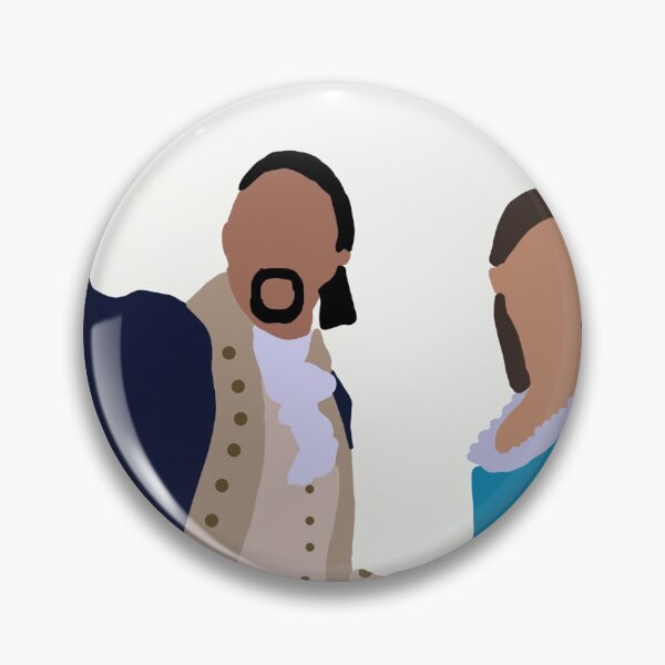 Item preview, Eliza and Alexander Hamilton  designed and sold by Olivia Hayden.