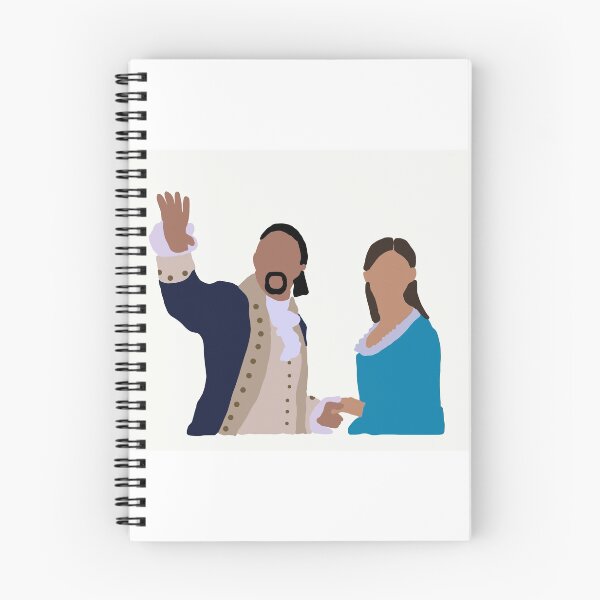 Item preview, Eliza and Alexander Hamilton  designed and sold by Olivia Hayden.